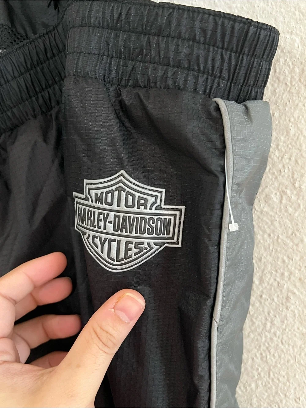 Harley-Davidson MotorClothes XL Wind-Resistant Motorcycle Riding Bib Pants
